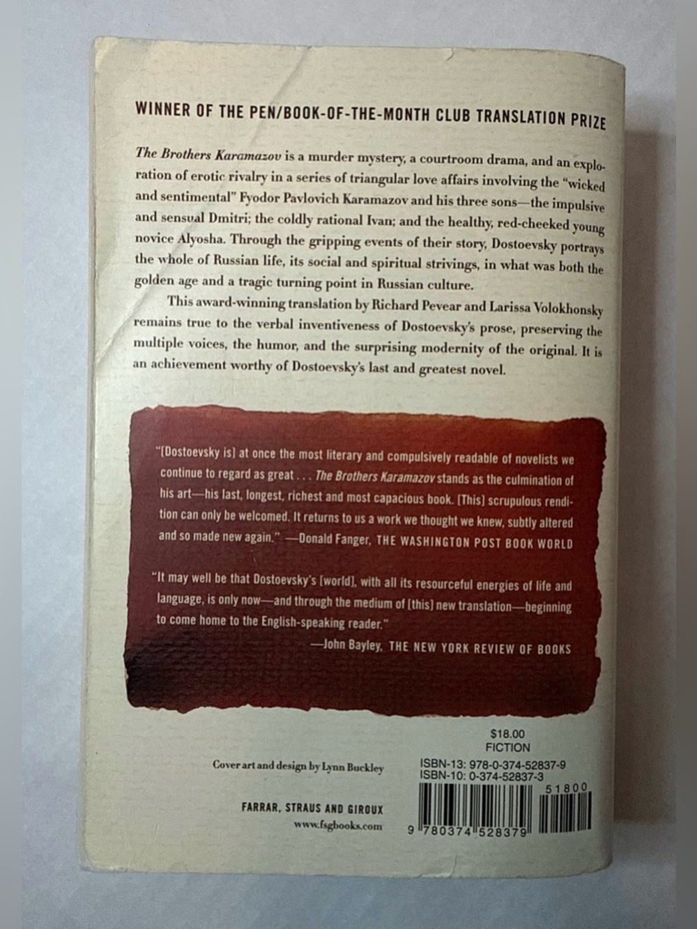 The Brothers Karamazov Paperback Book by Fyodor Dostoevsky - Picture 5 of 10